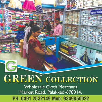 green collection wholesale cloth merchant market road,palakkad choiceyellowpages.in